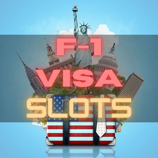 F1 Visa Slots🚨 (Summer/Fall 25)