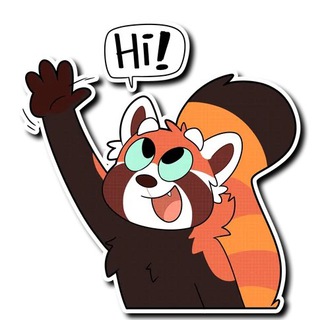 Red Pandas Stickers