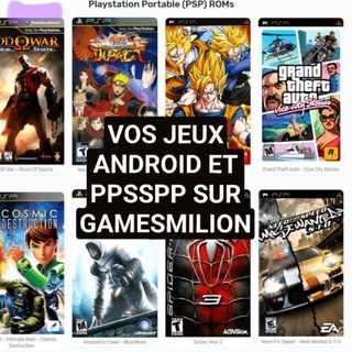 VOS JEUX ANDROID ET PPSSPP